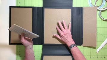 My Folio Base, Binding and Keyhole/Ribbon Closure Tutorial