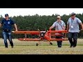 GIANT RC ANTONOV AN-2 AIRPLANE CRASH AT LANDING / Damelang Germany 2016