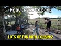 My fourday visit with family in bicol  tashi vlogs tv