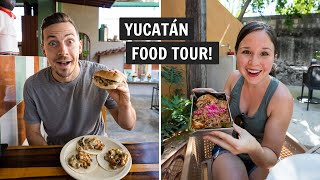 The ULTIMATE Mérida, Mexico FOOD tour! (Trying 10+ traditional Yucatán dishes)