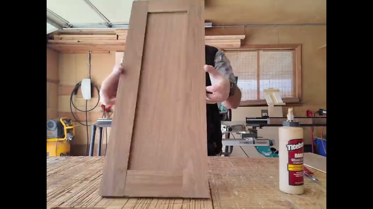Making Walnut Cabinet Doors in the Field