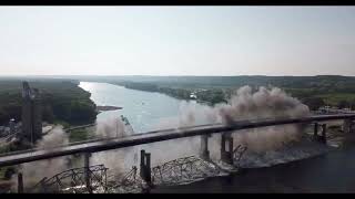 Spring valley bridge implosion hwy 89