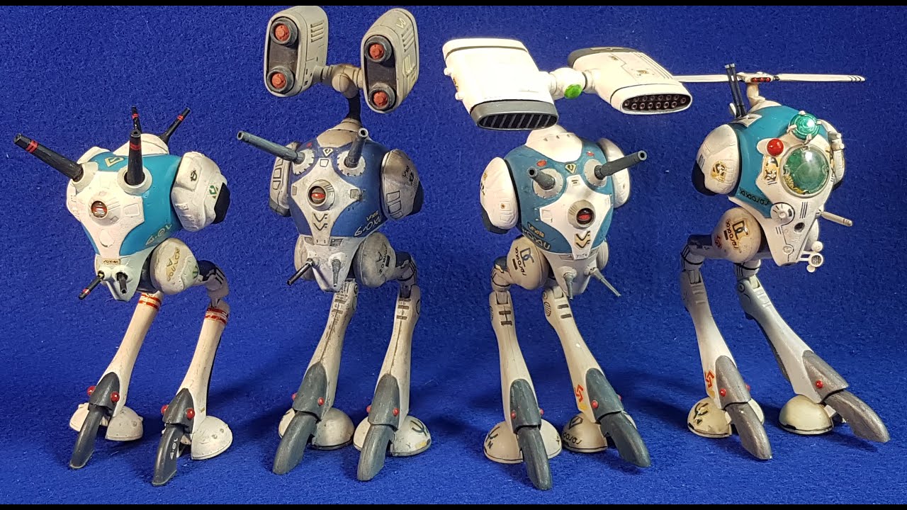 Famille de Regult au 1/100 d'Arii (MACROSS / ROBOTECH)