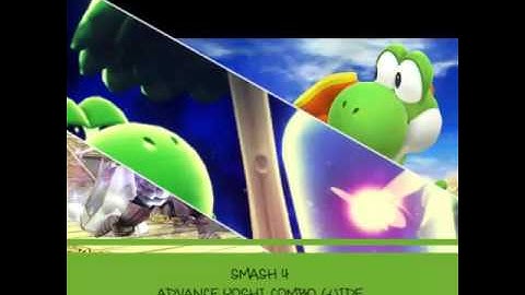 Smash 4: Advance Yoshi Combo Guide