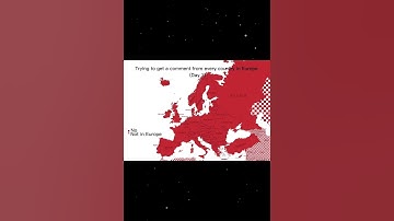 Trying to get a comment from every country in Europe (Day 1) #viral #geography