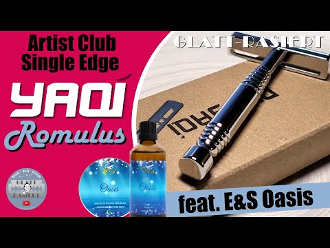 ARTIST CLUB SINGLE EDGE ║ Yaqi Romulus AC SE Rasierhobel / Nassrasur // GLATT - RASIERT