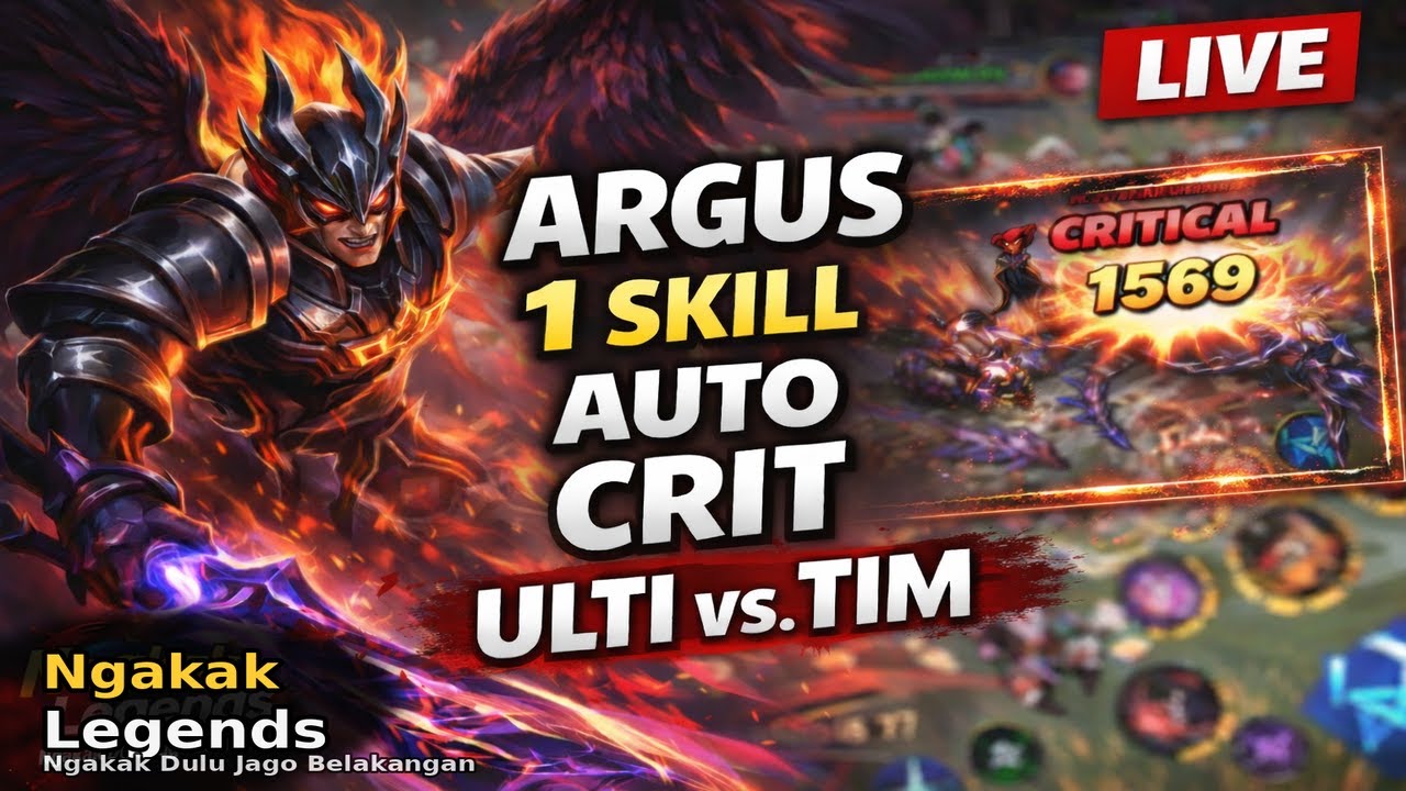 Kalau Kalah Salah Build, Kalau Menang Berarti Jago (Ranked) | Solo Rank  Raja Argus Jalur Independen