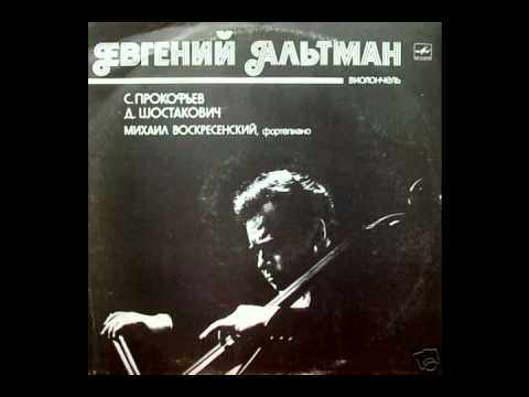 1st & 2nd mov - Prokofiev Sonata Op. 119 - Evgeny ...