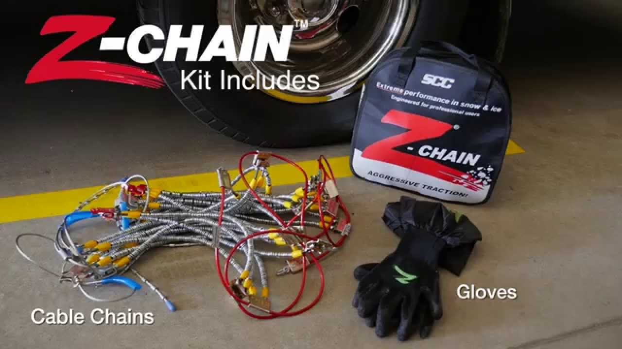 Z Cable Chain Size Chart