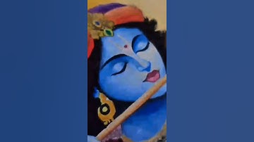 Radhey Krishna Drawing Short Video 😍 || Jay Shree Krishna ❤️🙏 || #shorts #radhakrishna