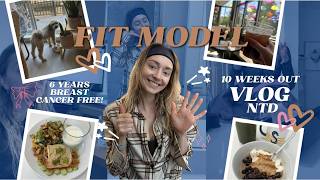 Fit Model Prep - 10 weeks out vlog - Non-Training Day (Food, Social Outings, What's in my Gym Bag)