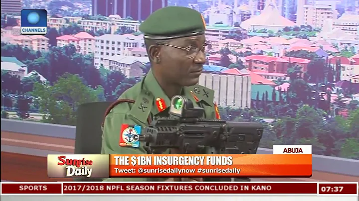 Enenche Defends $1bn Move,Says Will Help Phase Out Obsolete Weapons Pt.1 |Sunrise Daily|