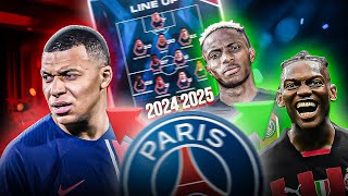 Quel 11 pour le PSG 2024/2025 SANS Mbappé ? (Mercato PSG)