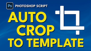 Photoshop-script bijsnijden naar sjabloon