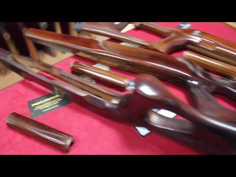 Ортопедический приклад со щекой "Баварского" типа и цевье СКС и ВПО-208 фанера