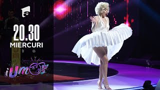 iUmor 2021 | Marilyn Monroe a venit la iUmor cu un moment extrem de senzual: Mihai, Mihăiță, Mișu