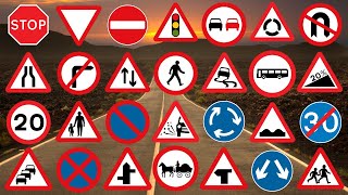 Top 60 UK Road Signs Quiz 🇬🇧 | DVSA Theory Test & Highway Code Practice