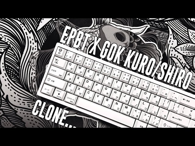 Keycaps #3 | Kuro Shiro Clone | Unboxing and Quick Look class=