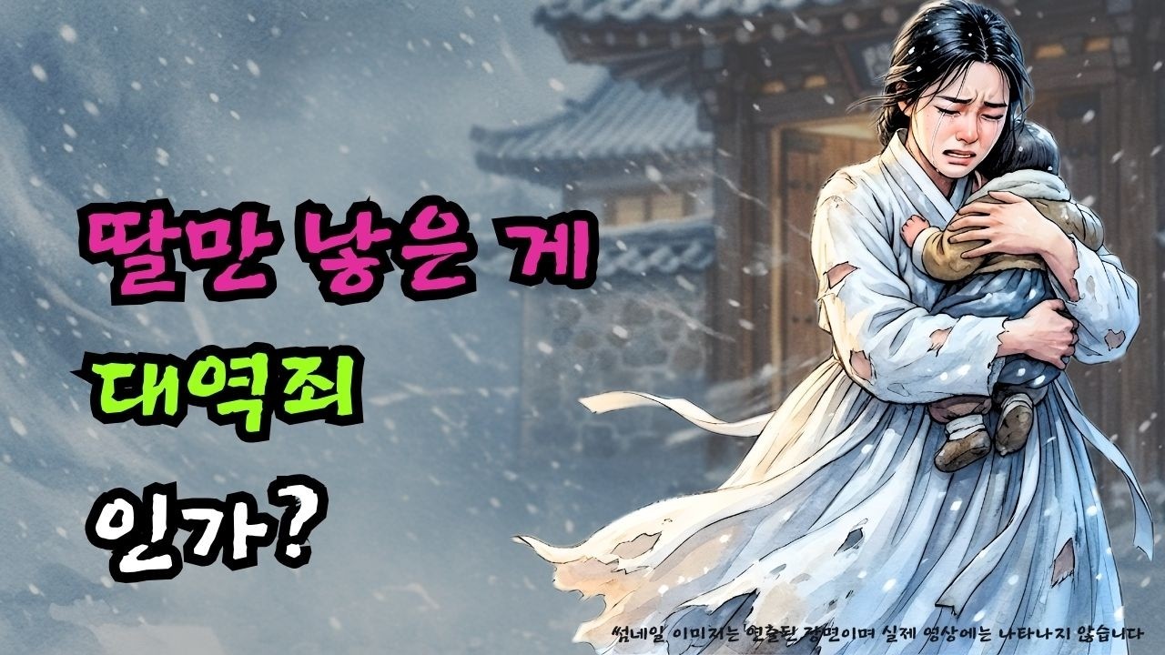 딸만 낳았다고 엄동설한에 내쫓긴 조강지처가 15년 뒤 일곱 명의 왕비가 되어 돌아온 기막힌 사연과 피눈물 흘리는 남편의 최후 | 조선시대 야담