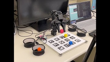 Autonomous Vision-Guided Robotic Pick-and-Place Sorting