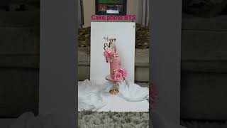 This is how I set up pretty cake photos!