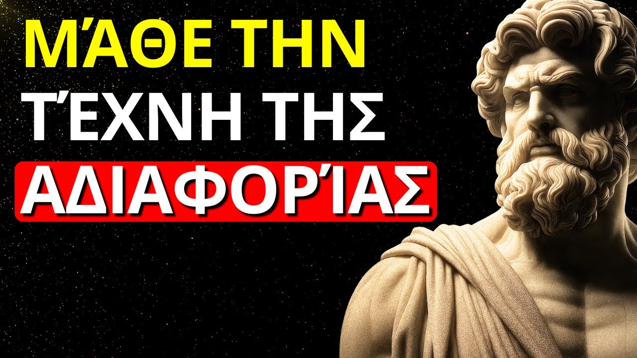 Να συμπεριφέρεσαι σαν να μην σε αγγίζει τίποτα – ΣΤΩΙΚΙΣΜΟΣ