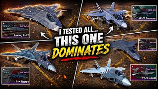 MWT Tank Battles Boeing F-47 vs F-X Reppu vs KF-21 Boramae vs Tempest VS TF-X Kaan 