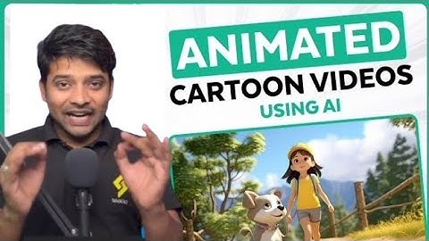How to Make an Animated Cartoon Video Using Al || How to Create A Cartoon Animation.