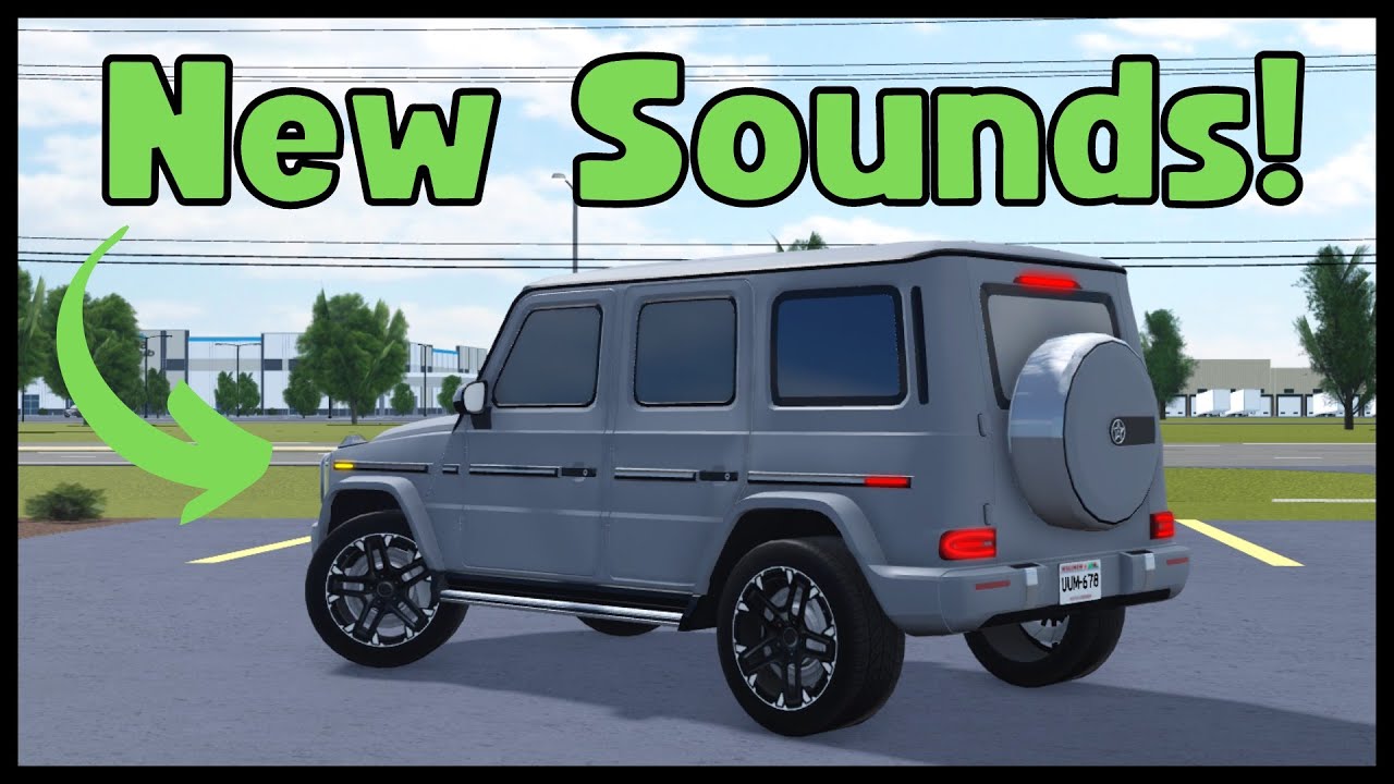 *NEW* UPDATED MERCEDES G-WAGON + S-CLASS SOUNDS! || Greenville Roblox ...