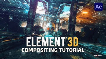 Element 3D compositing tutorial II After effect II Element 3D
