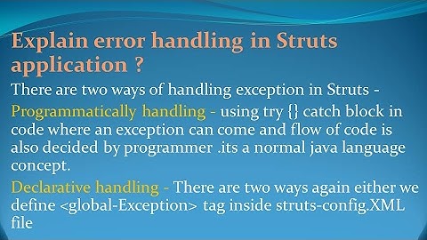 Struts Interview Questions and Answers for freshers and experienced– Part 2