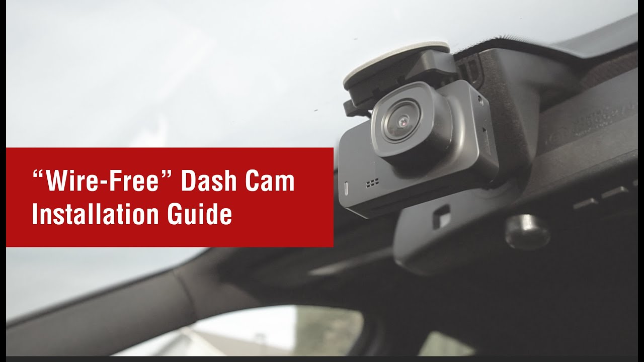 How to install a dash cam