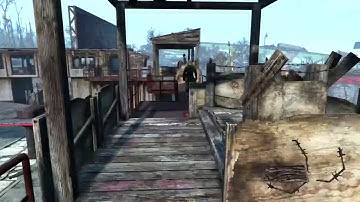 Fallout 4 Starlight Drive In Defense Walls Tour