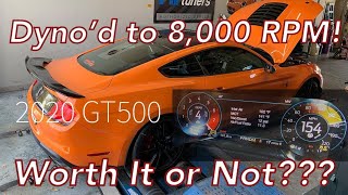 Pushing a 2020 Shelby GT500 to 8,000 RPM - Is it Worth Screaming the Engine That High? We Find Out!