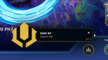 Cách Nhận 3000 RP Miễn Phí Mỗi Ngày Ở Phiên Bản PBE mùa 14 ĐTCL #dtcl #tft #shotrs