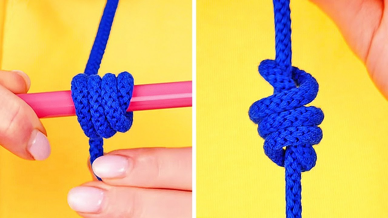 30+ ROPES AND KNOTS HACKS FOR ALL OCCASIONS