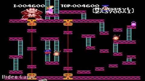 Donkey Kong Classics - NES Nintendo Gameplay