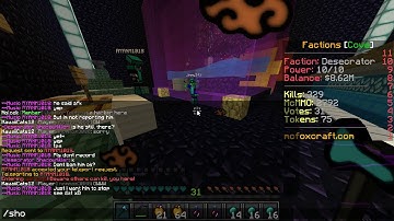 Hacker Patrol on Foxcraft Factions- Jimmy543 hacking