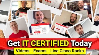 howtonetwork.com - IT Certification Training 👨🎓
IT Certification Training Videos - Labs - Exams
World-class IT certification video training, follow-along labs, practice exams, and live Cisco racks.
Please use this special URL to get 30 days of access for $1 -
https://www.howtonetwork.com/youtube
Get all my motivation goodies FREE -
https://www.howtonetwork.com/free-training/
Check out our hands-on IT certification training website:
https://www.101labs.net
Use coupon code youtube to get a fat discount.
Check out our IT books on Amazon:
Cisco CCNA Simplified - https://amzn.to/47tENEU
Cisco CCNA in 60 Days - https://amzn.to/47qndBA
101 Labs - Cisco CCNA - https://amzn.to/3MFH2gp
101 Labs - CompTIA A+ - https://amzn.to/39bywoO
101 Labs - CompTIA Network+ - https://amzn.to/2B6JlEX
101 Labs - CompTIA Security+ - https://amzn.to/3gPb2Y2
101 Labs - Certified Ethical Hacker - https://amzn.to/39bywoO
101 Labs - Linux LPIC1 - https://amzn.to/2zKby2Q
101 Labs - CompTIA Linux+ - https://amzn.to/3R5i64r
101 Labs - CompTIA PenTest+ - https://amzn.to/3iJyGG1
101 Labs - IP Subnetting - https://amzn.to/2qWljqh
101 Labs - Cisco CCNP - https://amzn.to/40yPnrM
101 Labs - Python - https://amzn.to/3Ina0gx
101 Labs - Wireshark WCNA - https://amzn.to/32JhLvp
IP Subnetting - Zero to Guru - https://amzn.to/2DMA9Hy howtonetwork.com - IT Certification Training 👨🎓