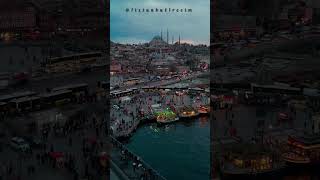 4K Eminönü Video Öprüsü Önü Üleymaniye