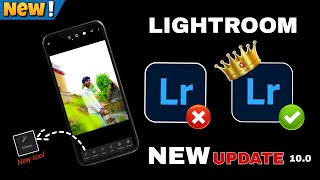 New update in lightroom 10.0.1 version || Actions tool show in lightroom || #realeditor screenshot 5