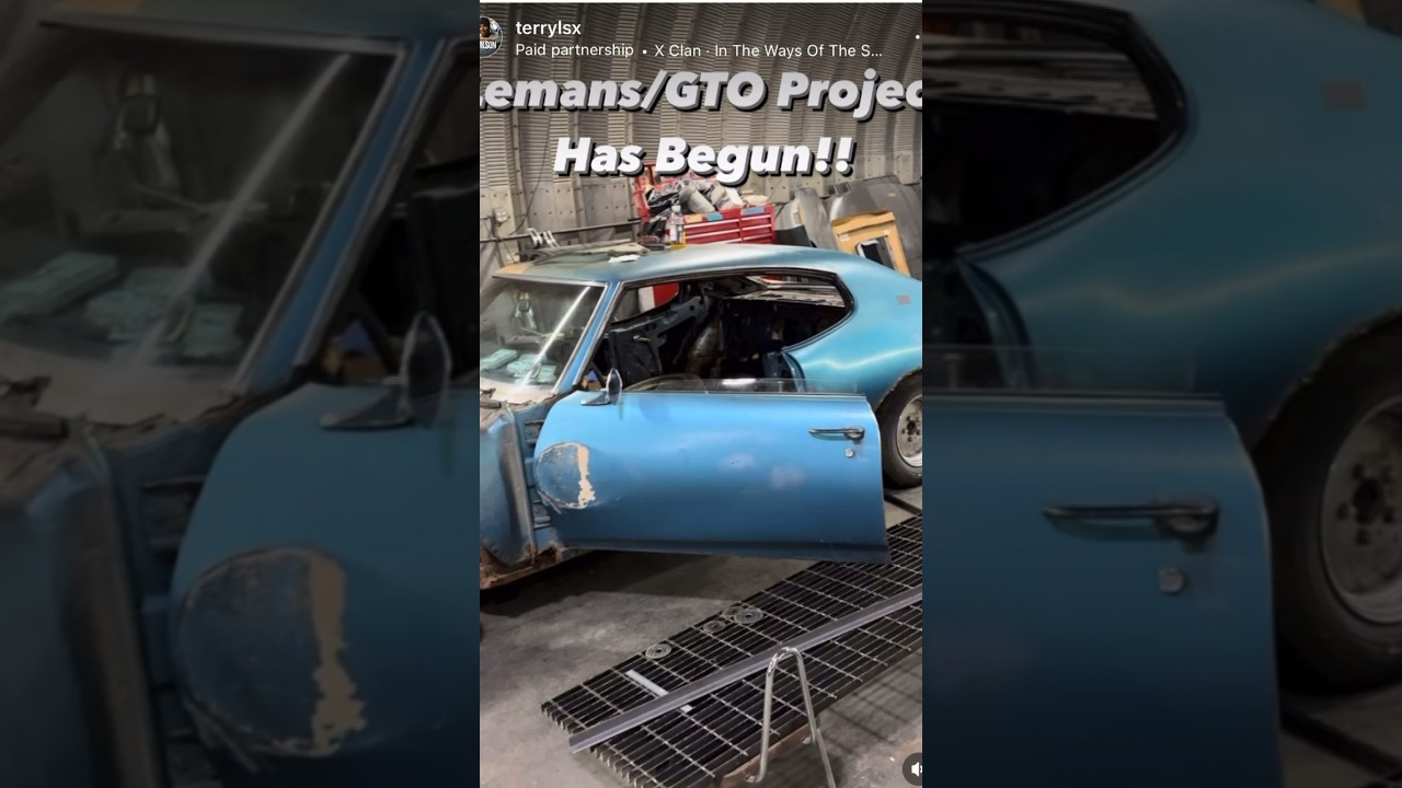 1969 GTO 408 LSA Project! Quarter Panels Time! 