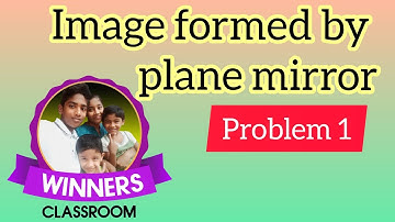 Image formed by plane mirrors problem 1