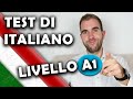 Test italiano a1 italian a1 level  italian language test