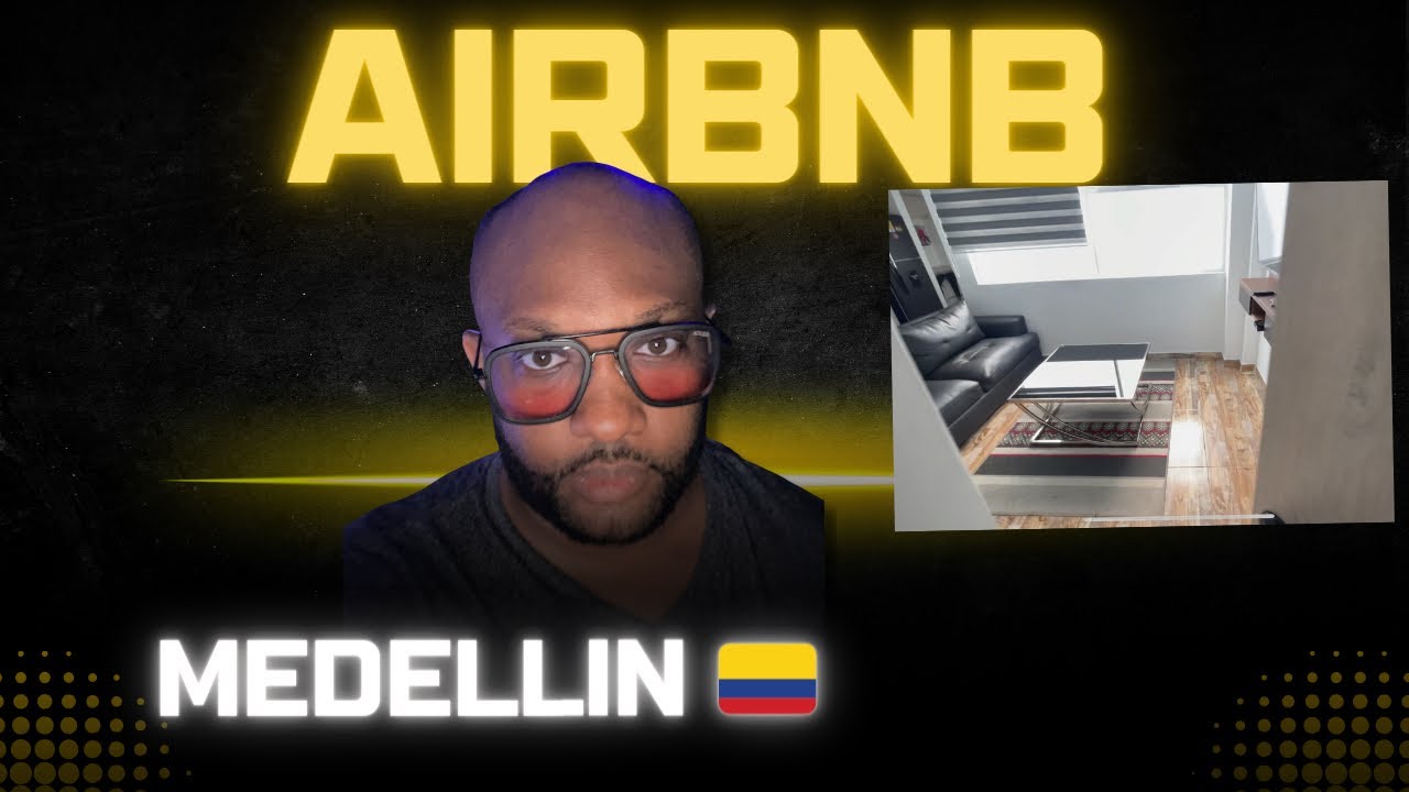 First Airbnb Medellin colombian ( watch now for funny scene🙌😂😂) YouTube