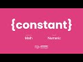 AppSheet Math Constants