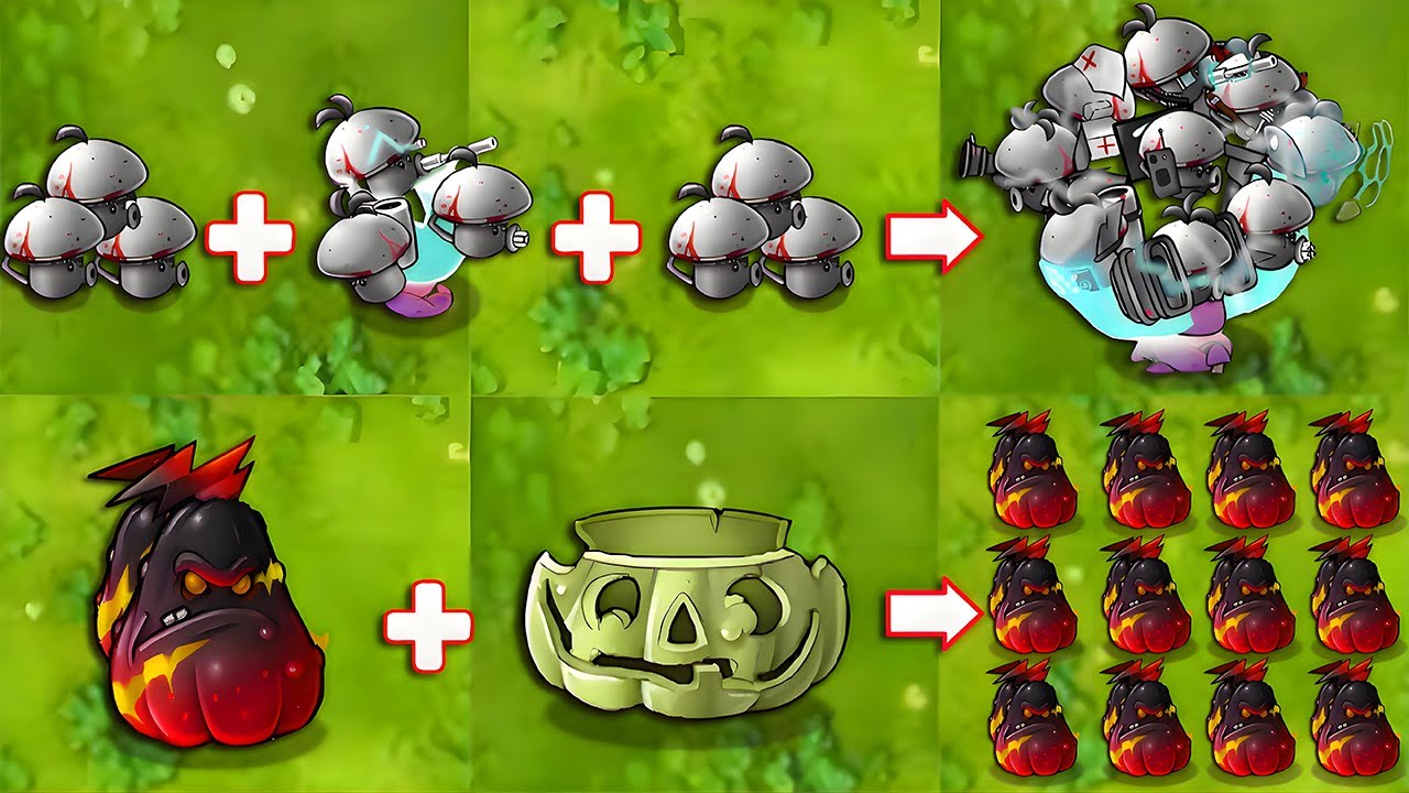 PVZ Fusion 3.2 Challenge - New Plants & Ultimate Combo vs Obsidian Gargantuar - Who Will Win?