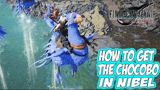 Final Fantasy 7 Rebirth - How To Get The Chocobo In Nibelheim