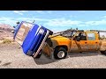Crazy Police Chases #44 - BeamNG Drive Crashes