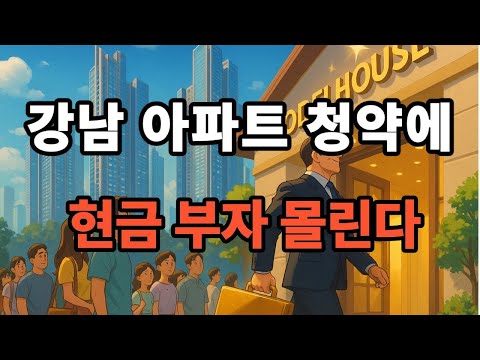 “35% 폭등에도 인기 폭발? 강남 아파트 청약에 현금 부자 몰린다!” 매일 부동산 간단 뉴스 부간뉴 20251115